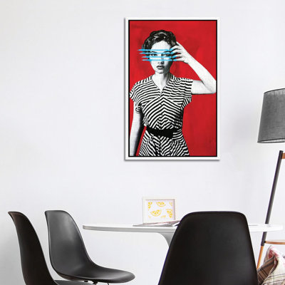 Lines 1 Piece Wall Art on Canvas