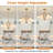 6-light  Dimmable / With Glass Shades Traditional Chandelier  for Dining Room or Kitchen-1892972030