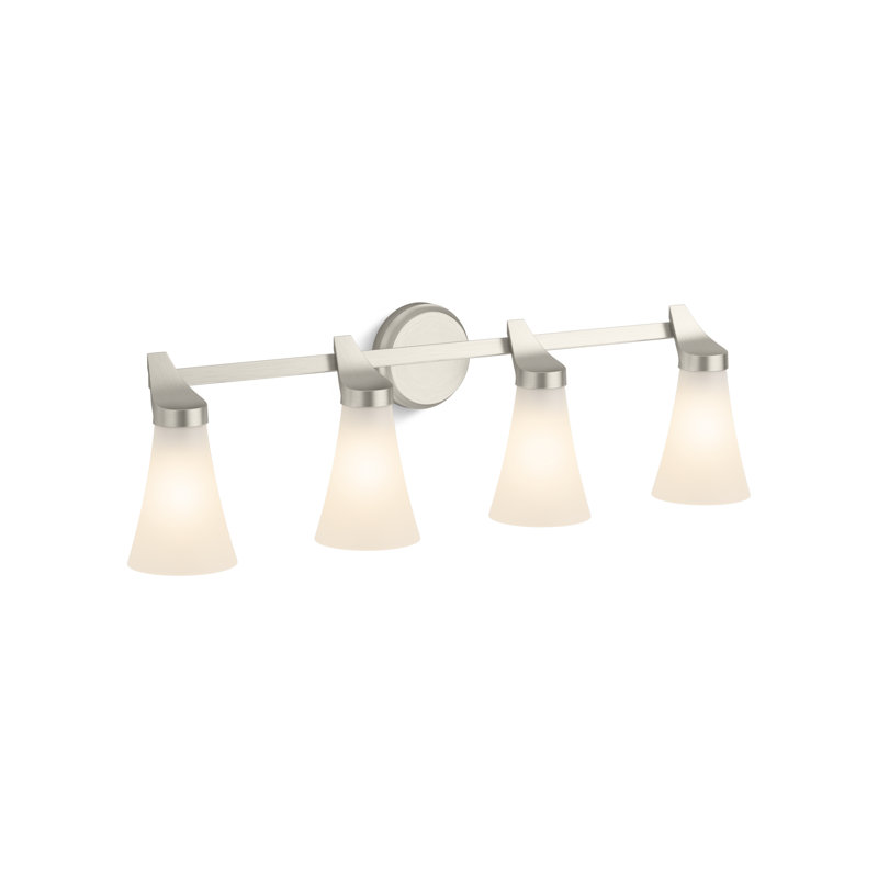Simplice Four-Light Sconce, Brushed Nickel