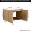 Meuble-lavabo flottant 30 po avec lavabo, armoire murale moderne en chêne clair, cuve en céramique à bord mince, portes à fermeture en douceur, rangement spacieux, installation facile