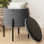 Repose-pieds rond moderne avec rangement-1788579432