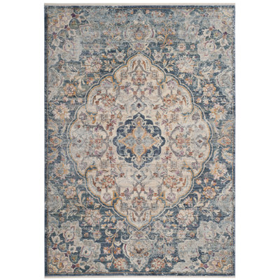 Bachus Oriental Viscose Area Rug