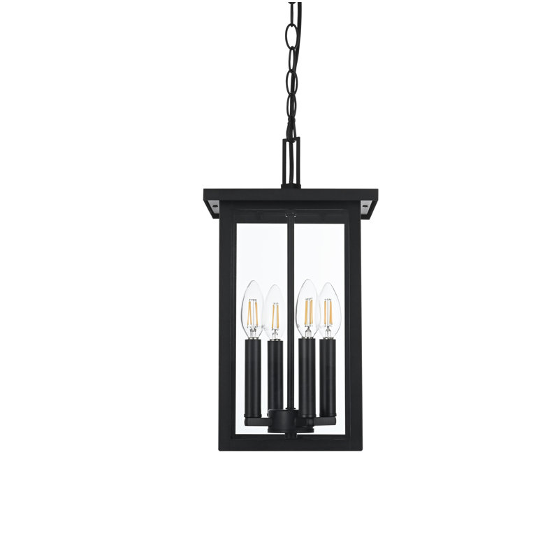Luminaire suspendu noir de 9 po Marshall