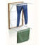 WALL CLOTHESLINE Wood Foldable Wall-Mounted Drying Rack-661951410