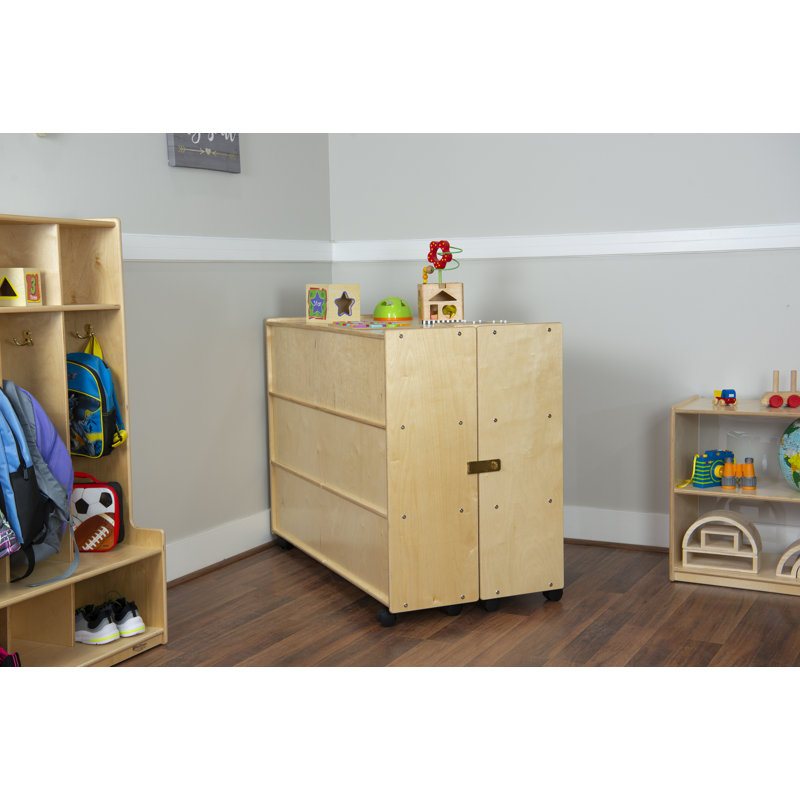Contender Mobile Folding Versatile Storage Unit, 35½"H, No