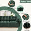 Dengler U-Shaped Chenille Tufted Sectional Sofa with 2 Ottomans & Pillows-119462378-112556408