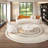 Curved negotiating sofa