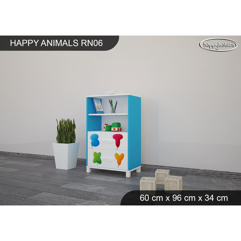 60cm W Kids Cube, Blue