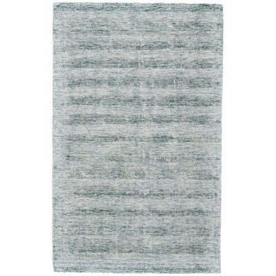 Tapis handwoven aqua area Cardinale