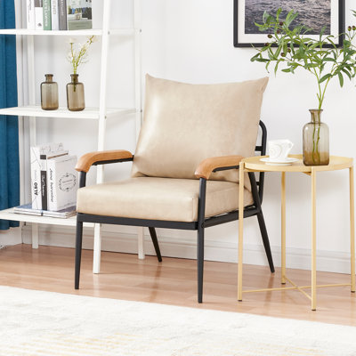 Cottesloe Faux Leather Accent Chair