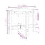 Wrigley Solid Wood Four Leg Coffee Table-882022898-882022902