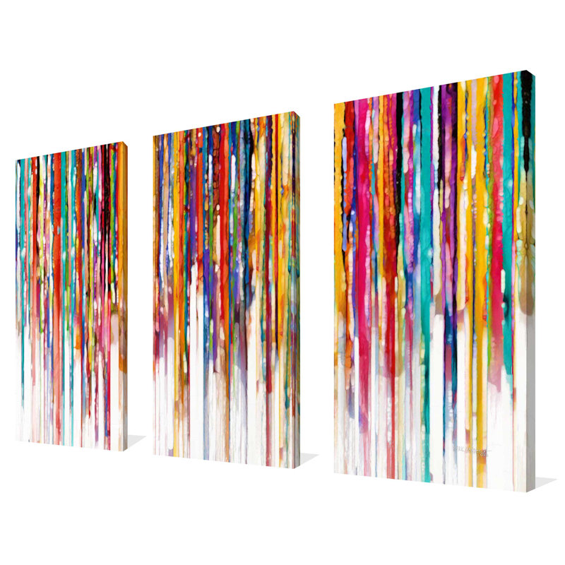 Ruth 2: 12. «Wings of Refuge» par Mark Lawrence - ensemble de 3 impressions sur toile tendue, H 24 po x l 36 po x P 0,75 po