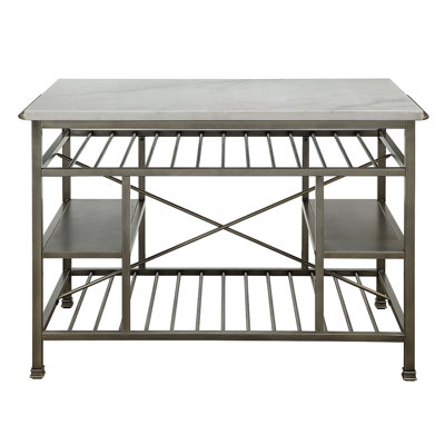 Lanzo Kitchen Island by Latitude Run