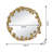 Round Wall Mirror (Gold)