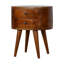 Stacey 45cm W Solid Wood Bedside Table