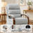 Dual Motor Recliner Chair, Adjustable Recliner with Lumbar Support and Padded Seat Backrest-766630889