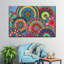 Mandala Parade, reproduction sur toile-1152242782