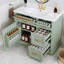 Meuble-lavabo autoportant 36 po - Bois massif / Armoire en bois massif avec lavabo, tiroir rabattable et tablette réglable-133706205