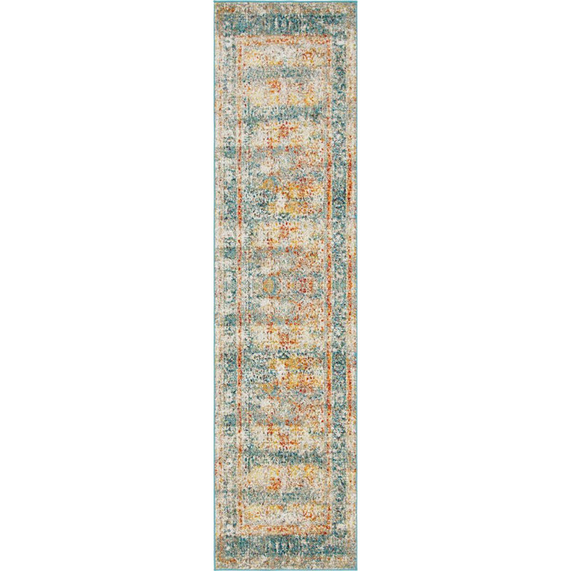 Tapis bleu Walmoor