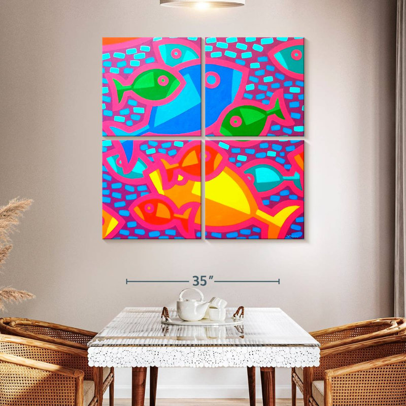 Brampt Funky Fish, 45" H x 45" W