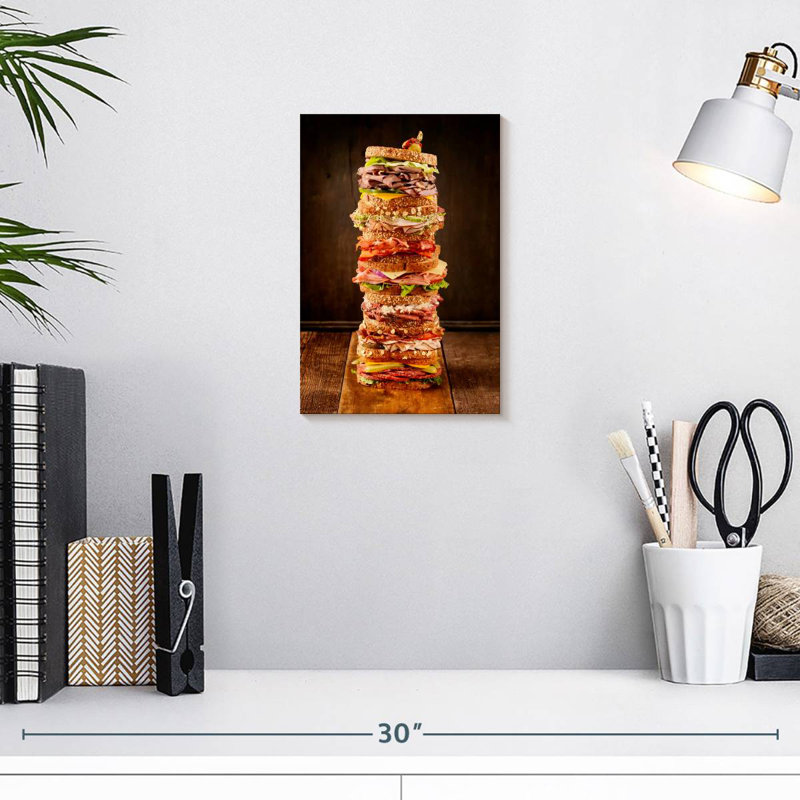 Yarlin Sandwich Stack, 12" H x 8" W