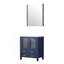 Meuble-lavabo de salle de bain 30 po X P 18,25 po P, plateau en céramique et Miroir-1281734121