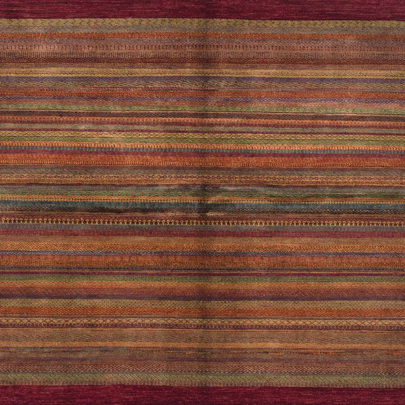 Tapis abstrait 4113, Carré 7 pi