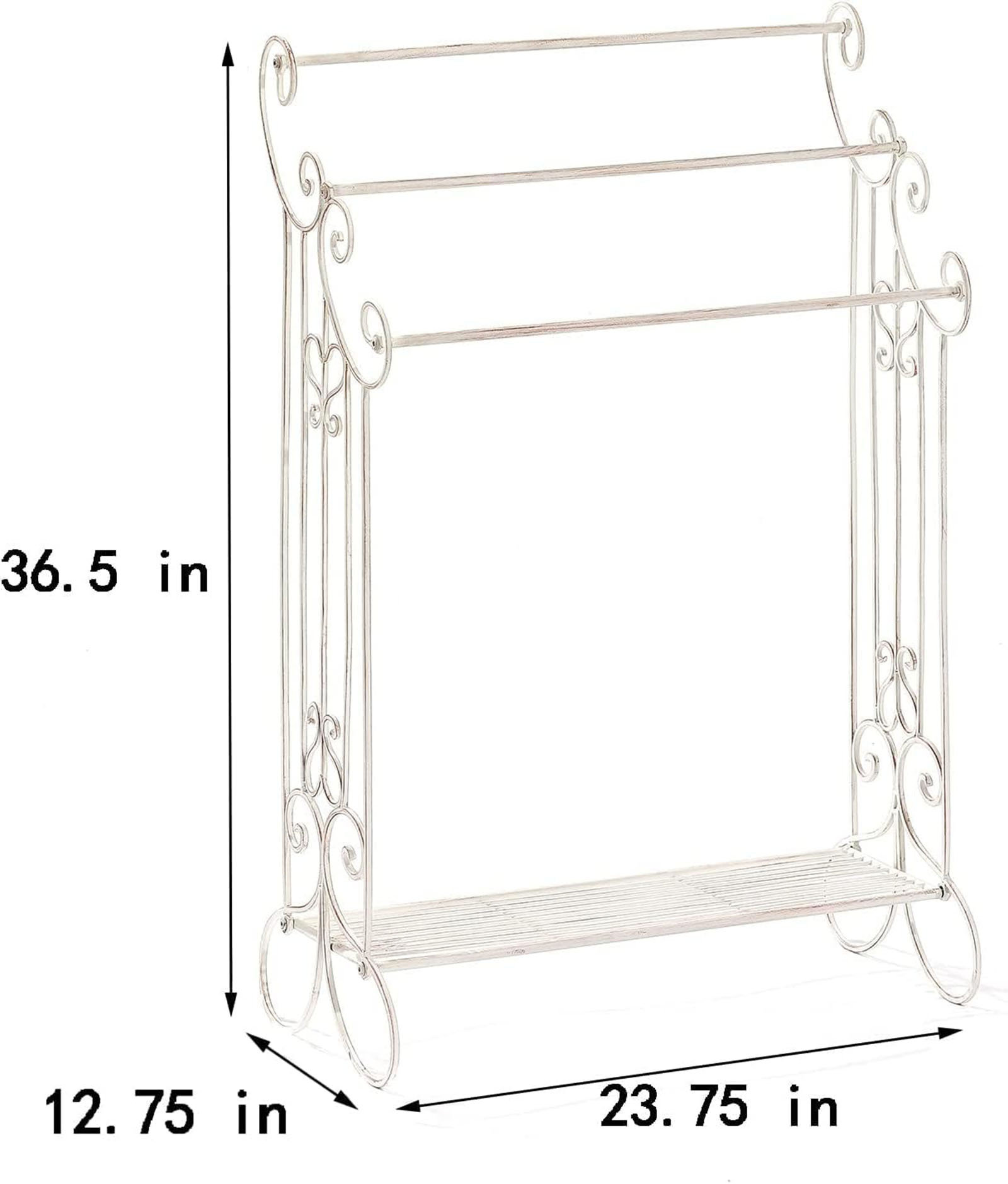 Shabby chic best sale towel rail freestanding