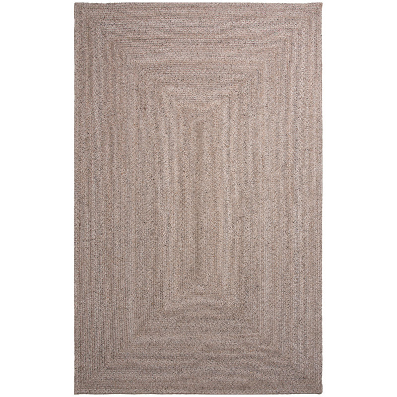 Tapis 100% polyester tissé à la main, Rectangle 5 pi x 7 pi 6 po