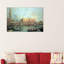 Palazzo Ducale by Canaletto - No Frame Rectangle Print on Wood