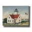 August Grove 'Lighthouse Keepers Home' by David Carter Brown Canvas Wall Art-453840659