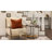 Ingleby Red Distressed Ornamental Area Rug-1260320031