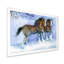 Chevaux qui courent en hiver - reproduction sur toile-59710369-59710350