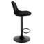 Bavoryn Swivel Upholstered Adjustable Height Counter Stool with Metal Frame-1468999679