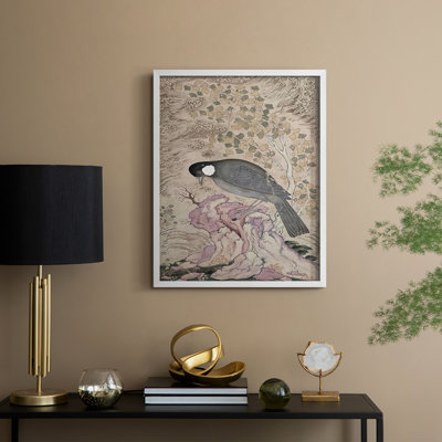 Vintage Animal Print IX Framed Print - Solid Wood