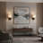 LED Flush Mounted Wall Sconce