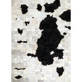Dalmata Cowhide Abstract Area Rug