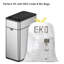 Acier inoxydable mat Eko Phantom 10L-128842473