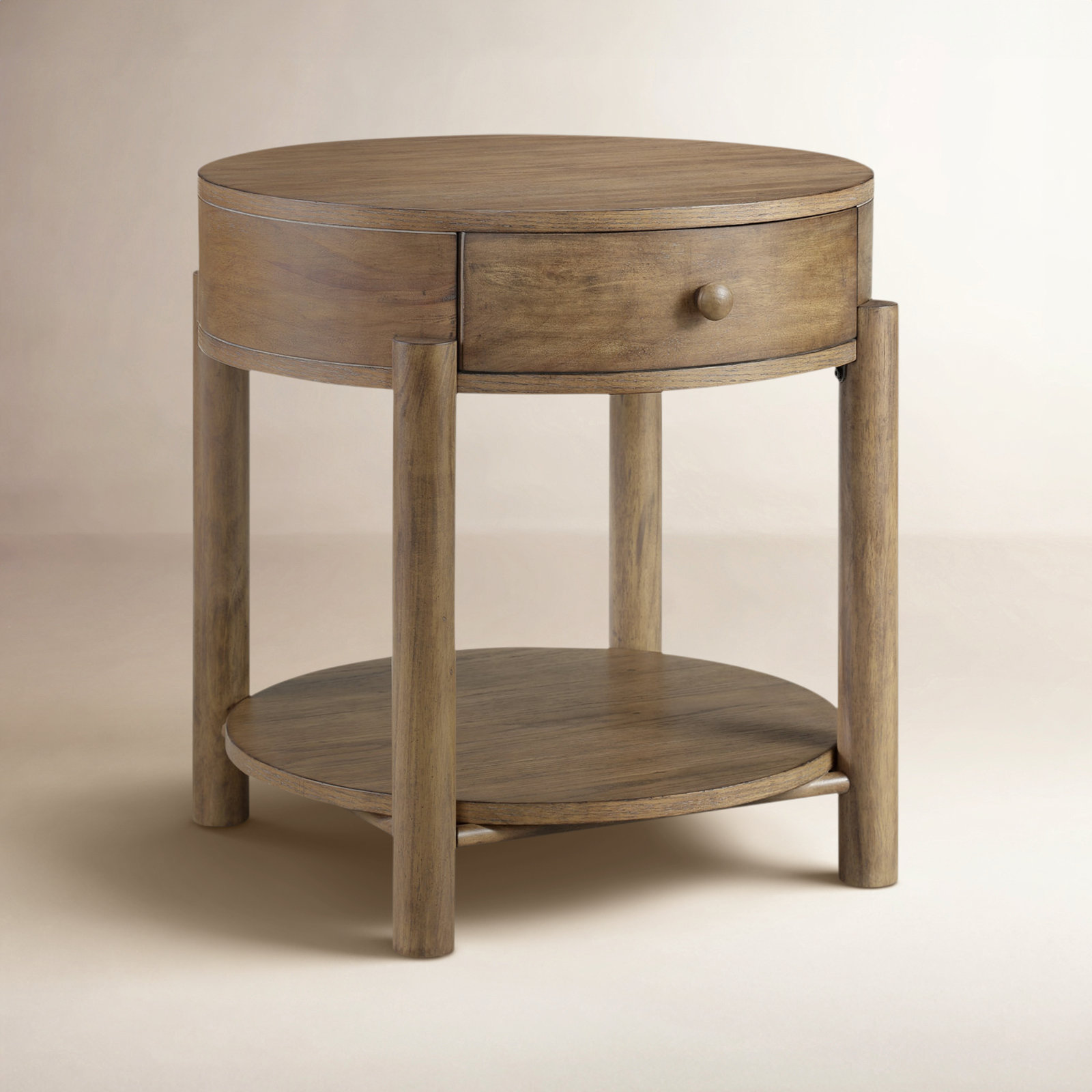 Avely 24" Oak End Table