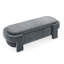 Banc rembourré en chenille avec grand espace de rangement pour le salon