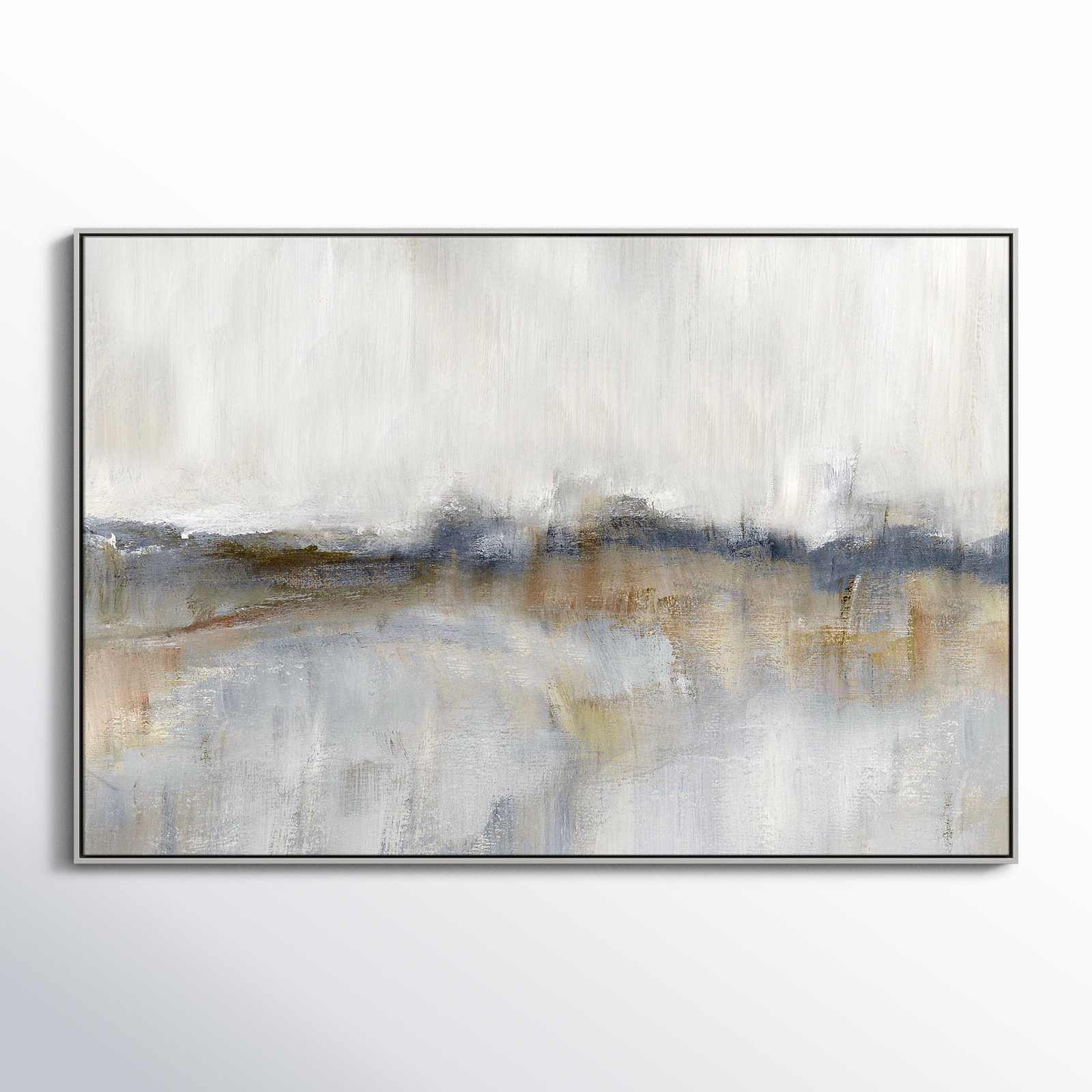 Autumnal Tide Print by Nan, 41.5''H x 61.5''W, Silver