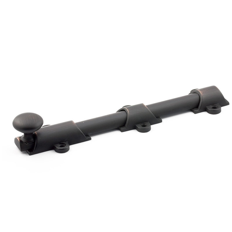 Surface Bolt, Brushed Oil Rubbed Bronze
