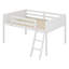 Lit mezzanine bas avec échelle-101992118