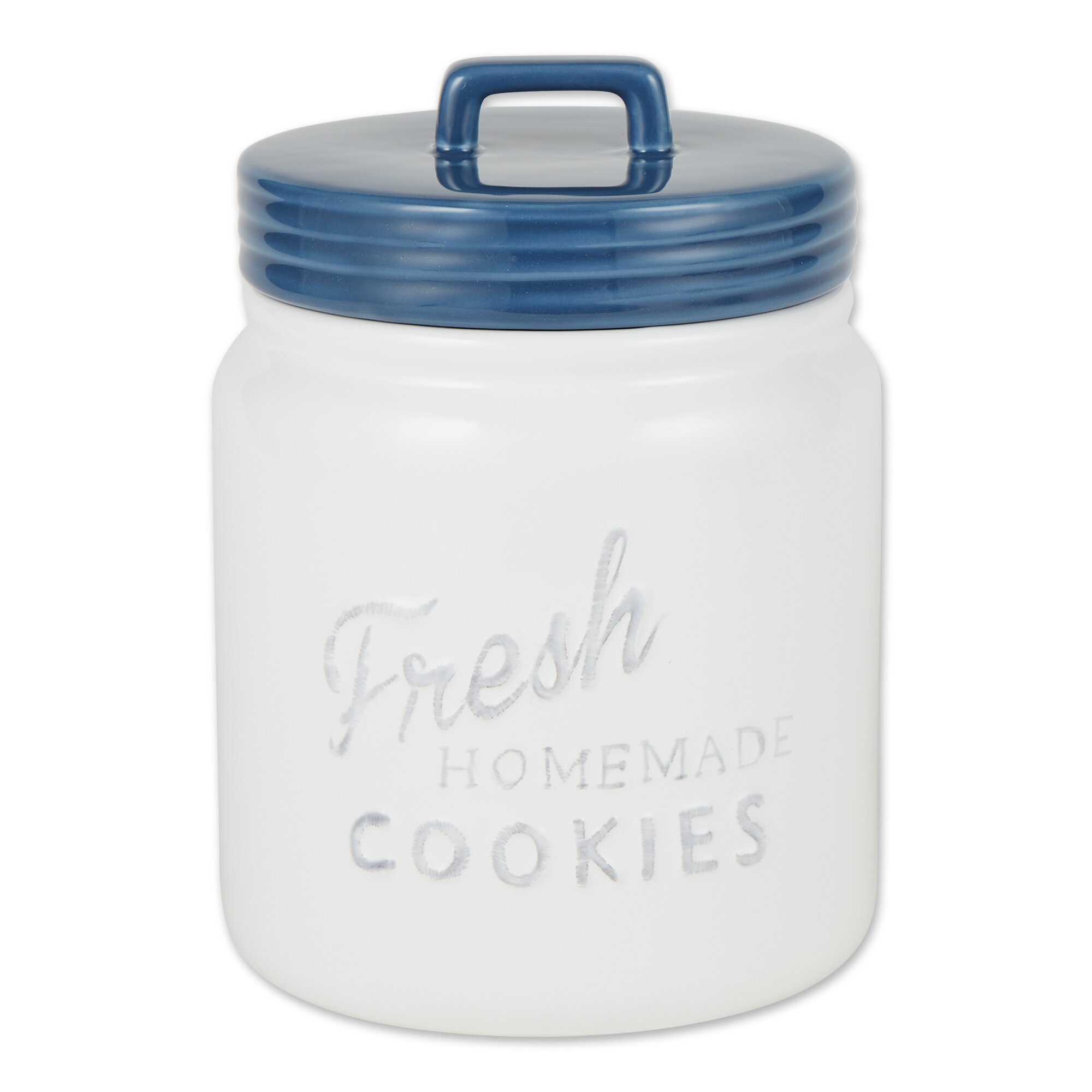 Outshine White Cookie Jar with Airtight Lids