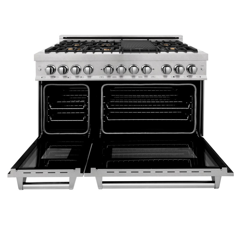 ZLINE 48" Legacy Dual Fuel Range, Bronze