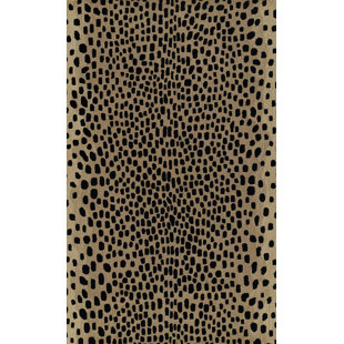 Hand Tufted Wool Animal Print Indoor Rug