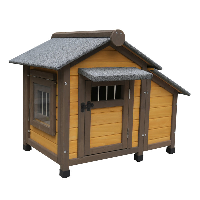 Niche pour chien en bois massif 45 po