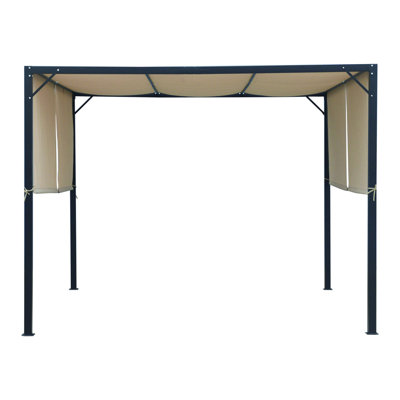 9,5 X 9,5 pi WESTRAY ACIER Gazebo