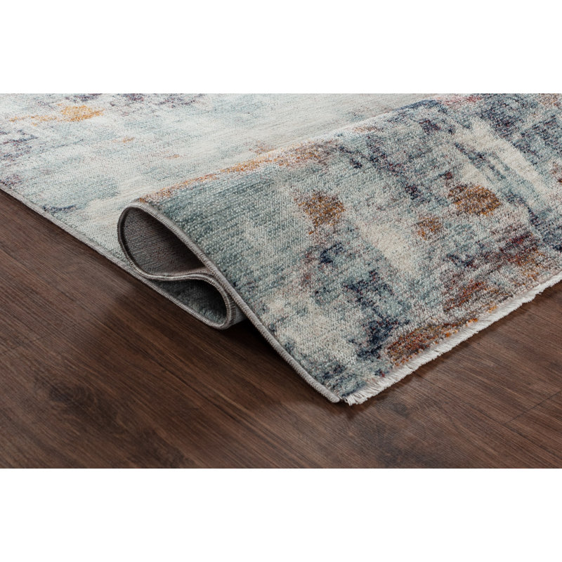 Tapis de coquillage tissé à la machine Ginsberg, Rectangle 7 pi 10 po x 10 pi 9 po