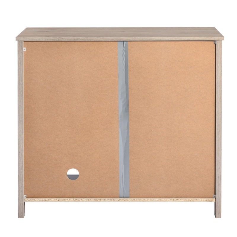 Monroe 90cm Sideboard, Light Oak